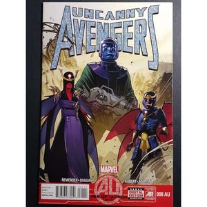 Uncanny Avengers # 8 AU Cover A Marvel 2013 Kang Cover